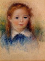 Ренуар Портрет девочки 1880г